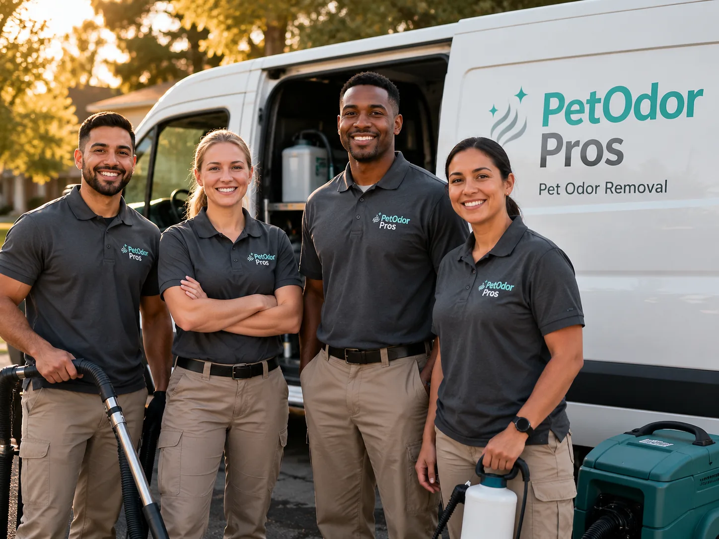 Pet Odor Removal team serving Dover, OH
